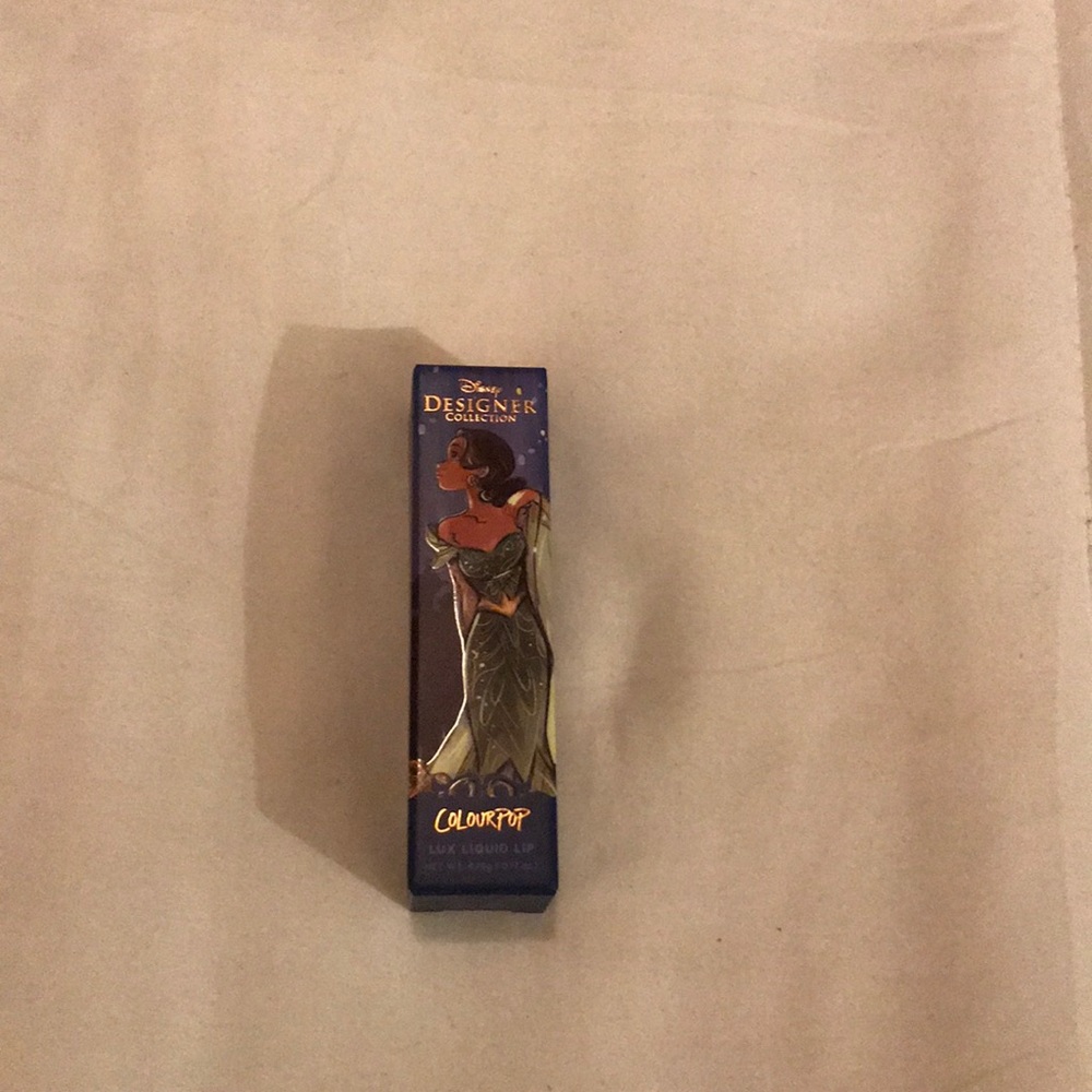 Disney Prince Naveen colourpop lux liquid lip.